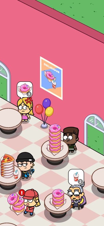 开心甜甜圈派对