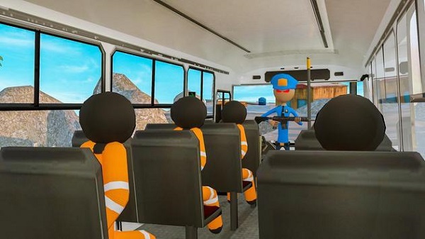 囚犯巴士驾驶
Transport Stickman Prisoner Bus Driving